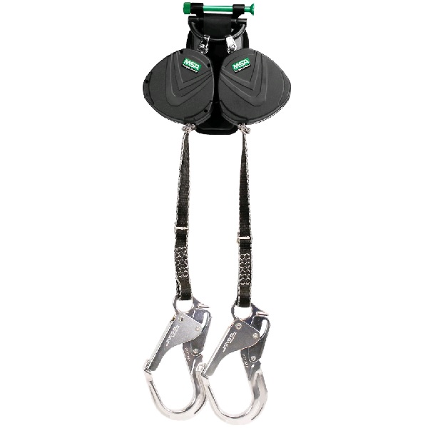 V-EDGE, Leading Edge Web SRL, 8ft, (2.4m), Twin Leg, AL36CL Snaphook, ANSI - Ergonomic PPE
